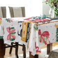 thumbnail image 5 of Yayeee Tablecloths 54" x 54" Rectangle Wrinkle Resistant Party Table Cover, Christmas Penguin, 5 of 8