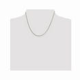 thumbnail image 3 of Curb Chain Necklace in Sterling Silver 18 Inches (0.800mm), 3 of 4