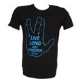 thumbnail image 1 of Star Trek Live Long y Prosper Camiseta - Pequeño Star Trek Camiseta de manga corta, 1 of 1