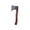 Light Brown, variant on Adult Firefighter Axe Prop for Halloween Costume, Simulation Hatchet with Wood-Grain Handle for Cosplay Stage Decor (Brown)