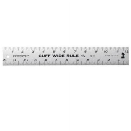 Fairgate Cuff Wide Rule 1-3/4" X 12", 14-111 Cuff-Width Ruler