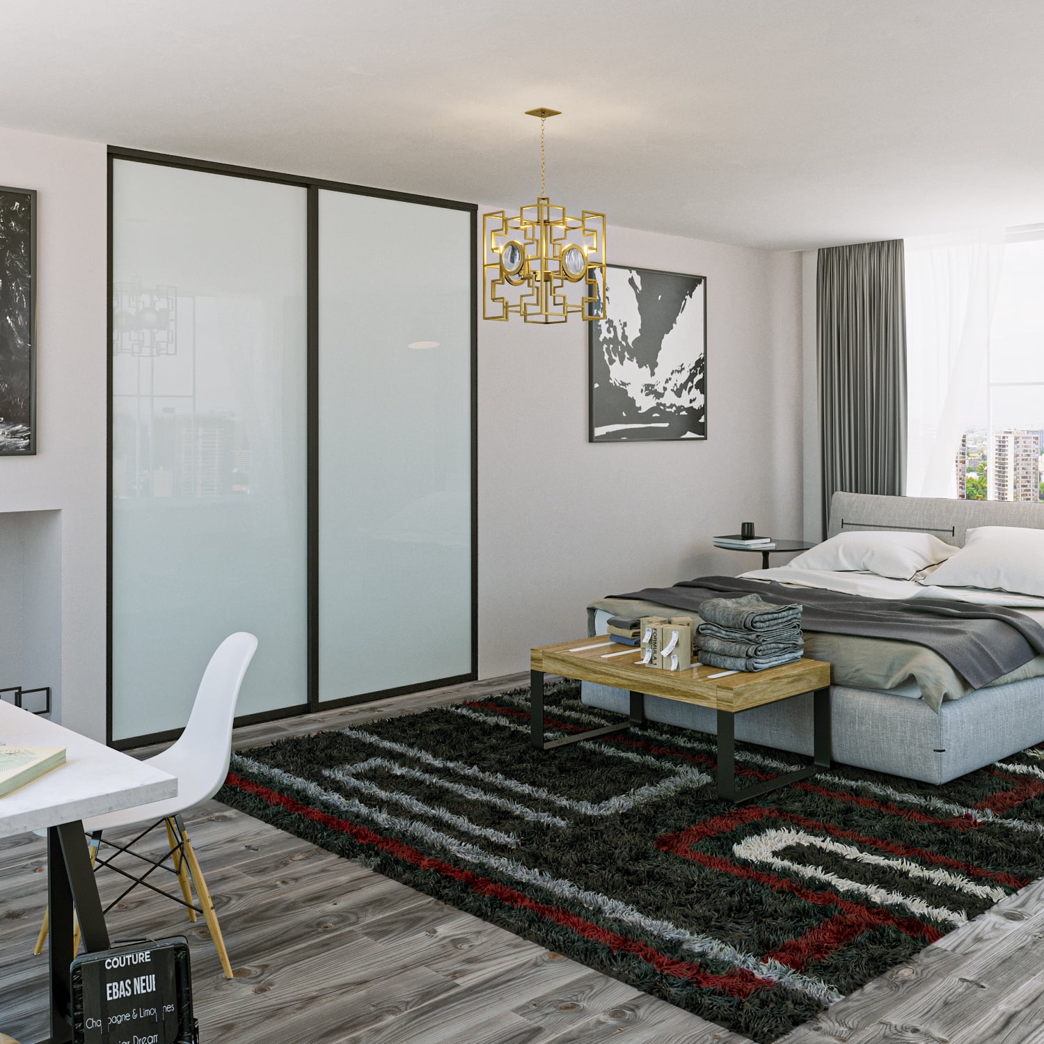 2 panel room dividers glass doors 60 x 80 inches 2 30 panels