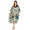 Style CShort-07C2, variant on 's Women's Satin Short Caftan/Kaftan, One Size Silky Loungewear Mumu, Style CShort-31