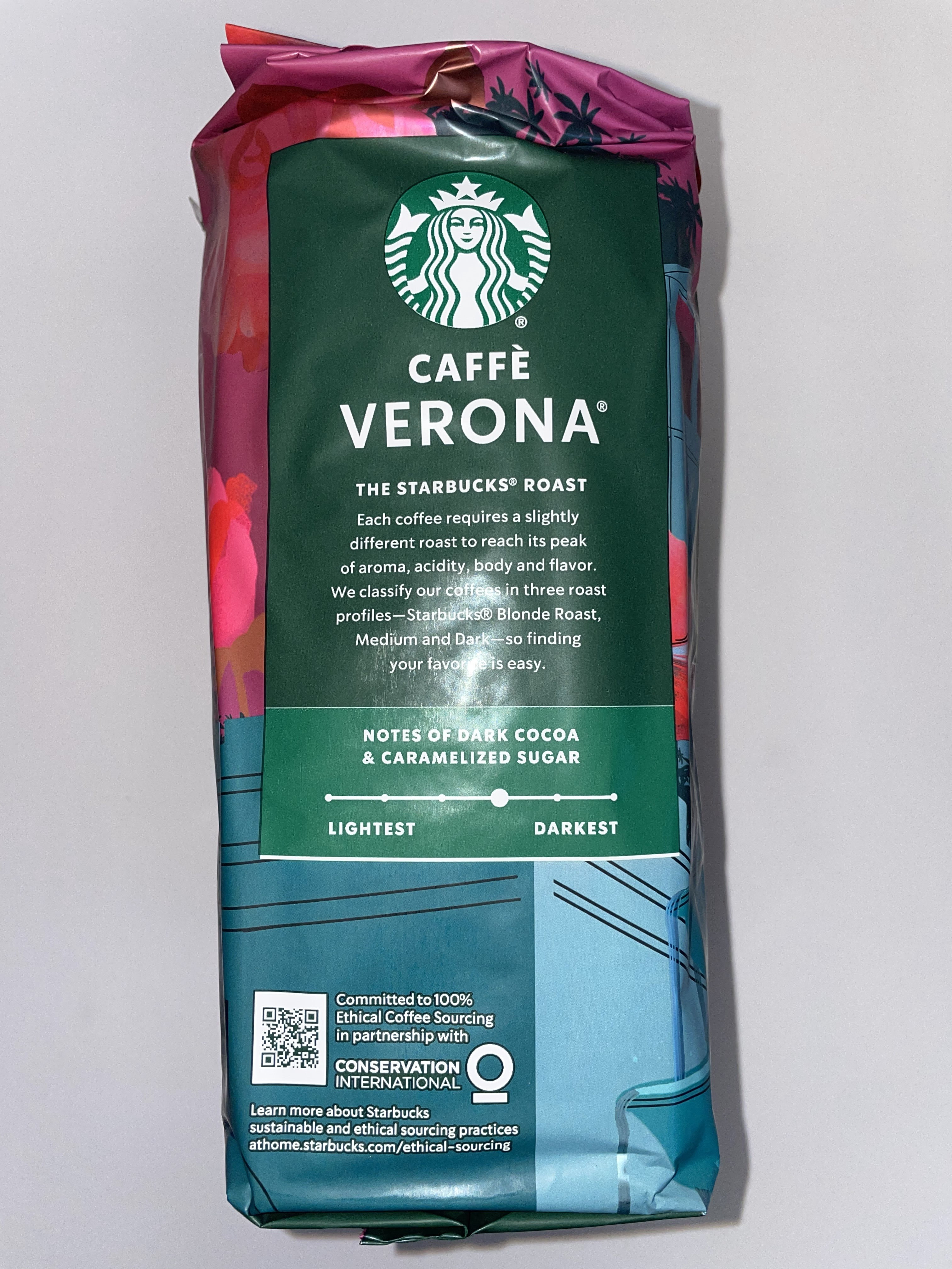 Starbucks CaffÃ¨ Verona Ground Coffee, Dark Roast, 40 oz, Notes of