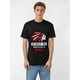 thumbnail image 1 of Men's Crew Neck T-shirt, Electric And Heartbeat Pattern Summer Top For Casual And Street Wear Tee For Adult, Men, Women, Teen, Teenager, Adolescent, Youth, 1 of 7