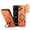 Orange, variant on For iPhone 16 Case, Military Grade Heavy Duty Shockproof Cover with Slide Camera Lens Protection 360° Rotatable Ring Magnetic Kickstand, Rugged PC & TPU Dual Layer Bumper,Purple
