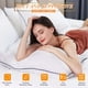 thumbnail image 3 of Juego de 4 almohadas de cama SEMZSOM, tamaño queen, suaves y esponjosas, 3 of 7