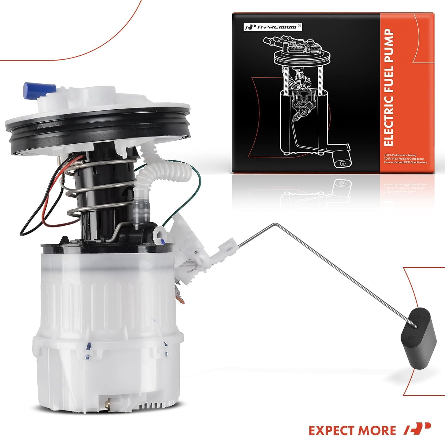 A-Premium Fuel Pump Assembly Compatible with Mazda 3 2004-2009 3 Sport 2009 2.0L 2.3L