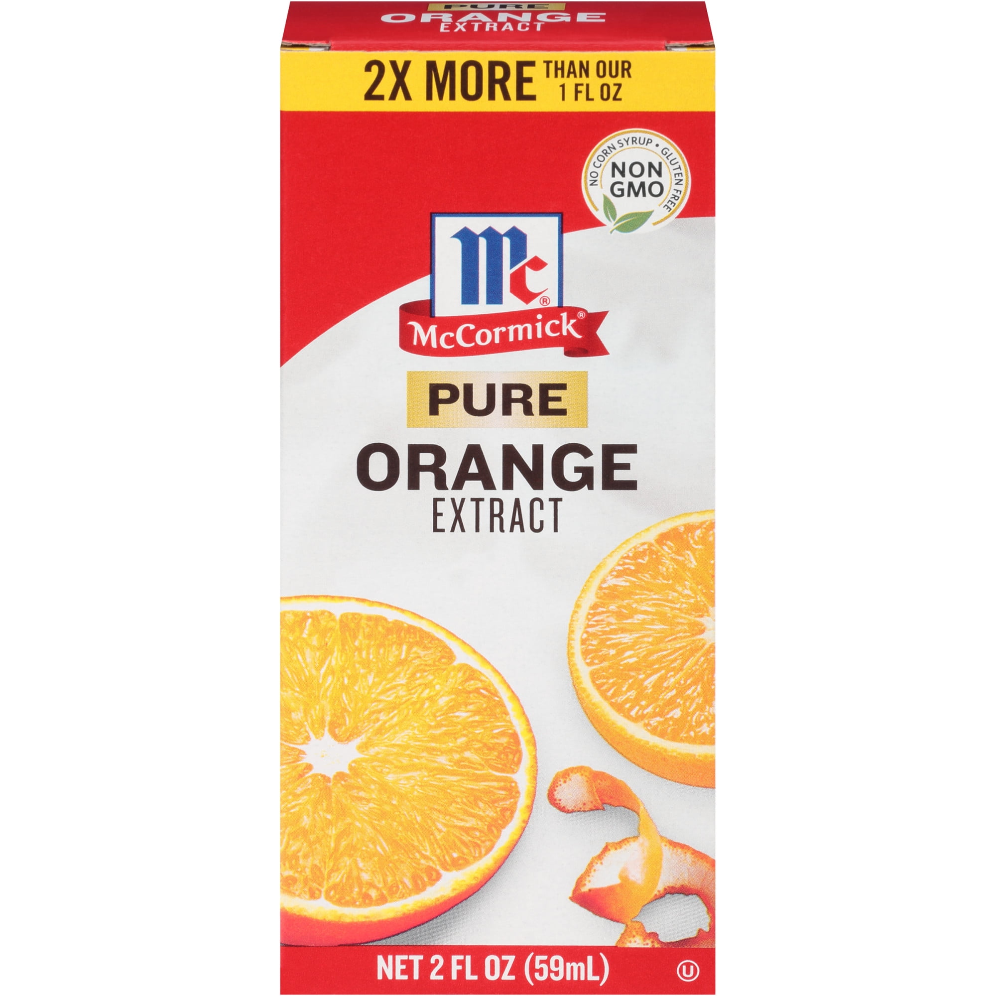 McCormick Pure Orange Extract, 2 fl oz