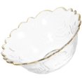 thumbnail image 3 of Large Glass Serving Bowl Salad Bowl Dessert Fruit Bowl Elegant Snacks Dessert Serving Bowl, 3 of 3