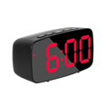 thumbnail image 1 of Nuevo reloj con espejo, reloj electrónico LED, reloj despertador simple, reloj de cabecera silencioso, estilo de reloj silencioso1, 1 of 5