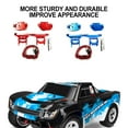thumbnail image 3 of Baohd RCGOFOLLOW Aluminum Alloy Front Rear Bumpers Anti-collision Board Rc Front Rear Bumpers Anti-collision Board For 1/18 Latrax Red, 3 of 6