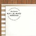 thumbnail image 2 of Printtoo Personalized Blue Self Inking Future Custom Stamper Address Round Heavy Duty Stamp-45 mm, 2 of 6