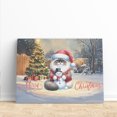 thumbnail image 3 of Merry Christmas Meowy Catmas Xmas Noel Ragdoll Santa Snowman Horizontal Matte Canvas Poster Cat Lover Kitten Owner Gifts Idea Wall Art Home Decor - 13016, 3 of 5