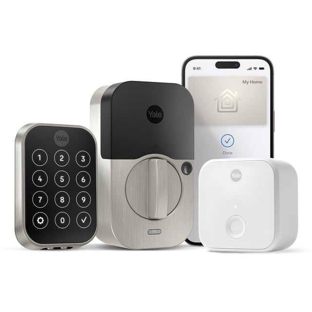 Cerradura Yale Assure Lock 2 Plus Satin Nickel Wi-Fi sin Llave