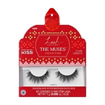 KISS Lash Couture The Muses Holiday False Eyelashes, 'Legacy', 12mm, 1 Pair Lash Glue