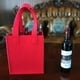 thumbnail image 5 of Matsuzay Bolso de vino de fieltro de primera calidad para conocedores de vino con clase bolso protector de vino y cerveza de amplia aplicación Almacenamiento y organización del hogar Gris, 5 of 6