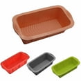 thumbnail image 6 of ruhuadgb Toast Pan Safe  Silicone Rectangular Baking Cake Mould Matte Texture Sturdy for Kitchen, 6 of 7