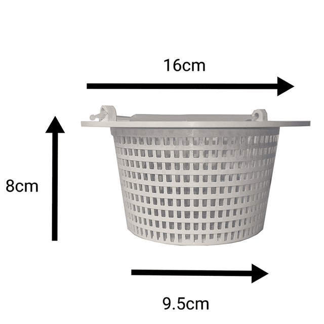 2X Universal Replacement Skimmer Basket Plastic Skimmers for Aboveground Swimming Pool Cleaning Tool Accessories