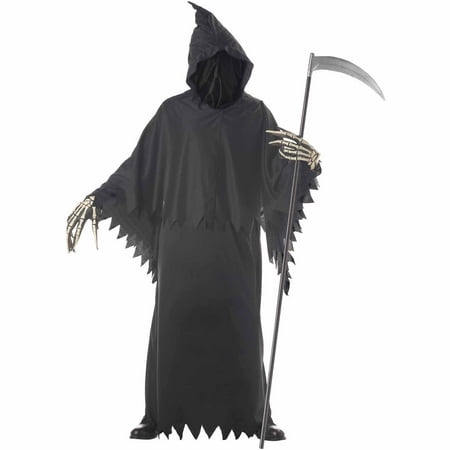 Grim Reaper Deluxe with Gloves Adult Halloween Costume