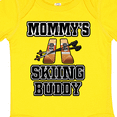 thumbnail image 4 of Inktastic Mommys Skiing Buddy for Kids Boys or Girls Baby Bodysuit, 4 of 5