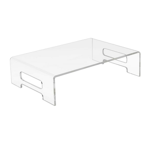 Soporte para Monitor de Computadora Clear Laptop Riser Showcase Fixtures Office Gamers