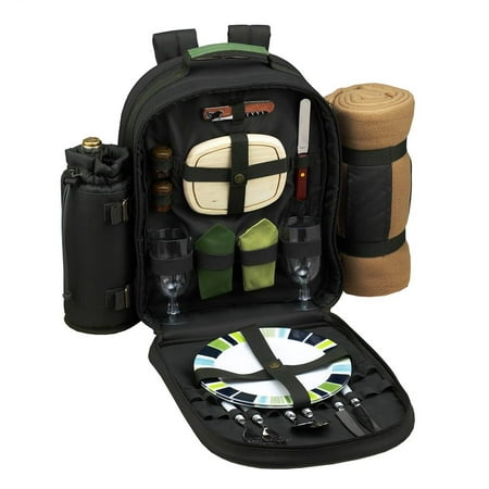 Eco Picnic Backpack w Blanket for 2 - Walmart.com