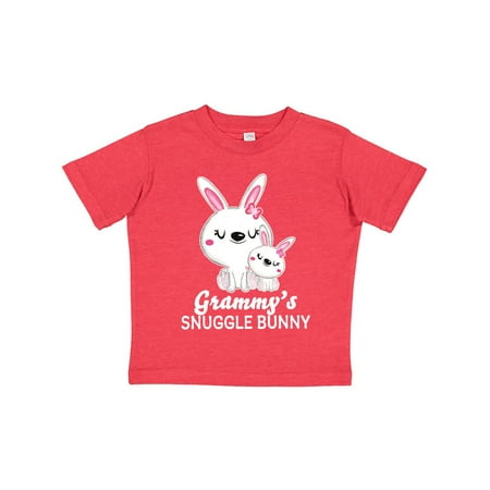 

Inktastic Grammys Snuggle Bunny Easter Gift Toddler Toddler Girl T-Shirt
