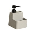 thumbnail image 4 of Dispensador de jabón con soporte para esponja, dispensador de jabón para platos recargable, cocina moderna Gris, 4 of 8