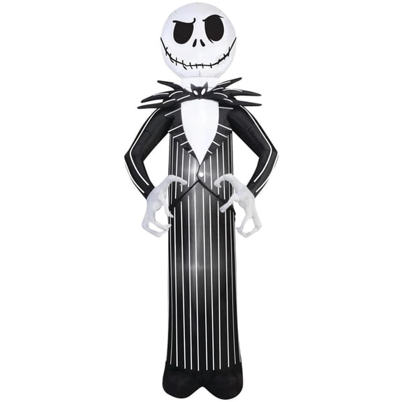 Nightmare Before Christmas Jack Airblown Halloween Decoration.