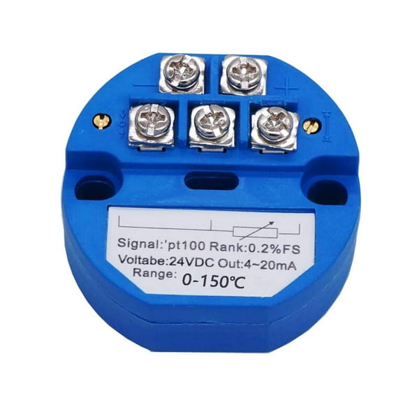 Sensor de Temperatura PT100 TWTADE Celsius Transmisor Aislado 4-20MA Grados