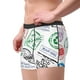 thumbnail image 2 of Balery Stamp Set Collection Calzoncillos bóxer para hombre, ropa interior de algodón suave y transpirable con cinturilla de nailon-Medium, 2 of 5