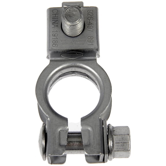 KarParts360 For Kia Forte5 2012 13 14 15 16 2017 Negative Battery Terminal | Aluminum and Copper | Silver | Pressure Contact Terminal | 4 Maximum Cable Gauge | Replacement For 5161306AA