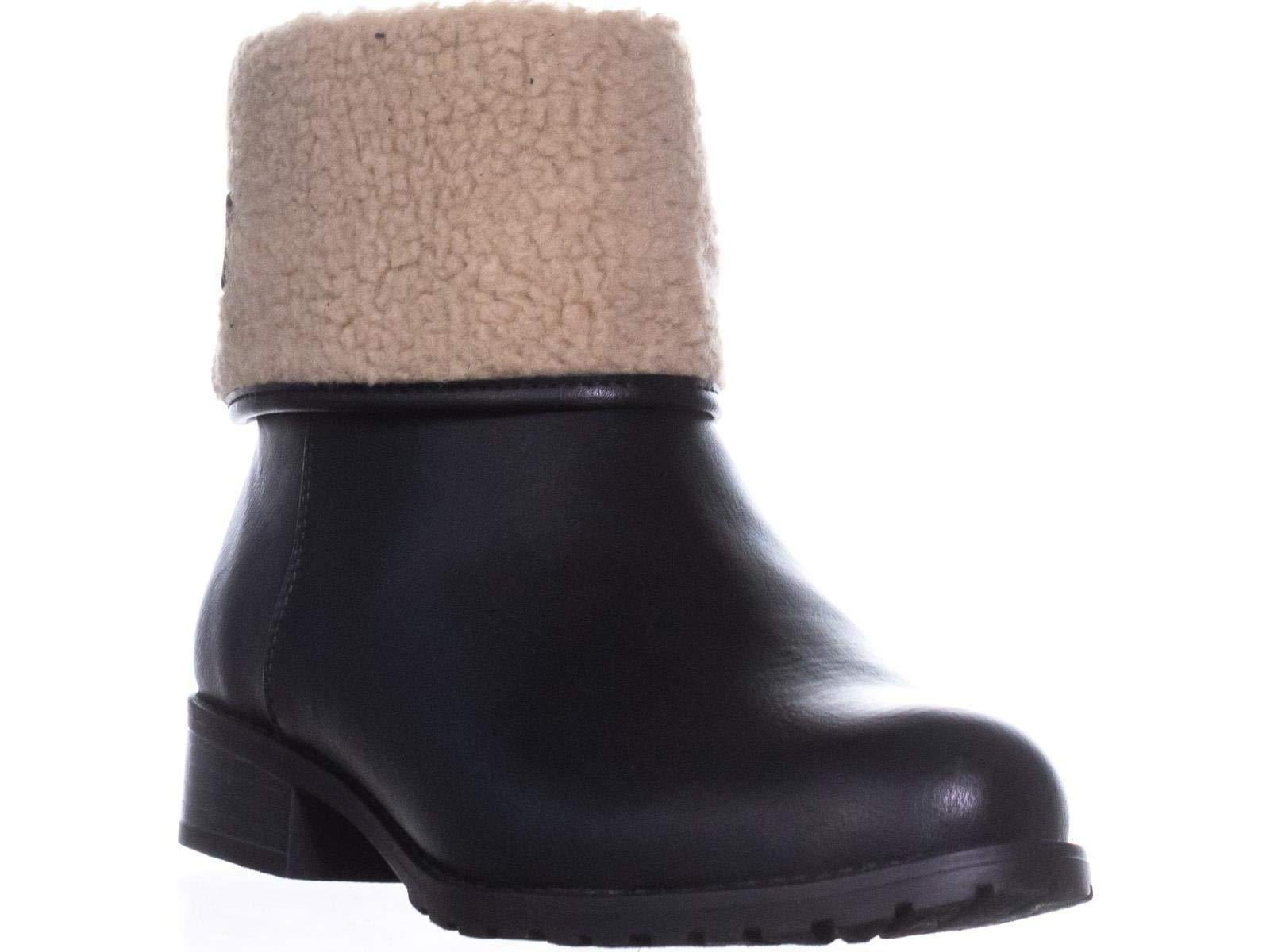 Style & Co. Womens Beana Closed Toe Ankle Fashion Boots, Black natural