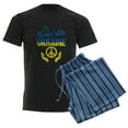 thumbnail image 6 of CafePress - Support Ukraine I Stand With Ukraine P Pajamas - Men's Dark Loose Fit Cotton Pajama Set, 6 of 7