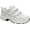 White, variant on Womens Paige Leather Padded Sneakers