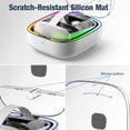 thumbnail image 2 of RGB Charging Dock for Meta Quest 3, VR Charging Station with 2 Batteries Headset Charging Stand with LED Light Controller Charging Dock for Meta Quest 3 Accessories, 2 of 7