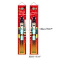 thumbnail image 3 of Merry Christmas Door Banners, 12x72" Front Door Welcome Nutcracker Xmas Porch Hanging Banners for Home Wall Holiday Party, 3 of 6