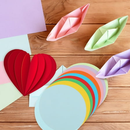 GOOHOCHY Handicraft Paper Pastel 500Pcs 6x6x0.04In