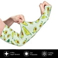 thumbnail image 3 of Fotbe Cartoon Fruit UV Sun Protection Arm Sleeves - Tattoo Cover Up - Basketball Arm Sleeve UPF 50 Cooling for Men Women, 3 of 8