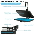 thumbnail image 5 of SHZOND Heat Press 16x20 Inch, Large Clamshell Heat Press 1700W, High Pressure Heat Press Machine Digital Control Heat Transfer Machine for T Shirts, 5 of 7