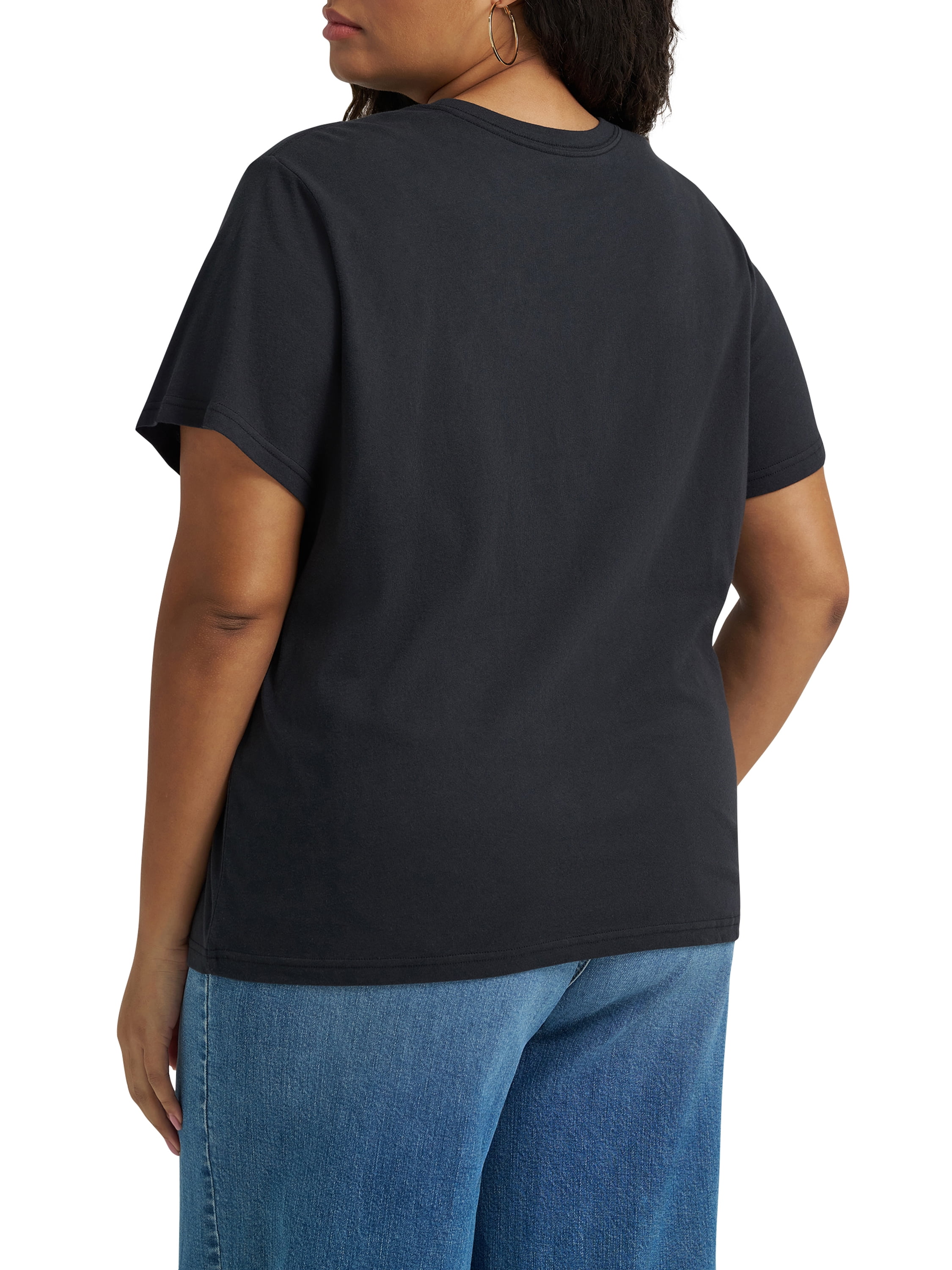 Lee® Women's Plus Short Sleeve Graphic Logo Lifestyle Tee, Sizes 0X-4X