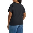 thumbnail image 4 of Lee® Women's Plus Short Sleeve Graphic Logo Lifestyle Tee, Sizes 0X-4X, 4 of 6