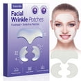 thumbnail image 1 of Naterido Patchs pour Ridules du Front et Lignes du Sourire, Anti-Rides, Patch Anti-Dérapant pour Rides du Visage de Nuit, Masque Facial pour Femmes pour Ridules du Front (14PRS+14PIC), 1 of 3