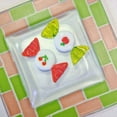 thumbnail image 2 of Tizuqe Glass Figurines Tabletop Decors Colorful Glass Sweets Candy Sculpture Ornament, 2 of 8