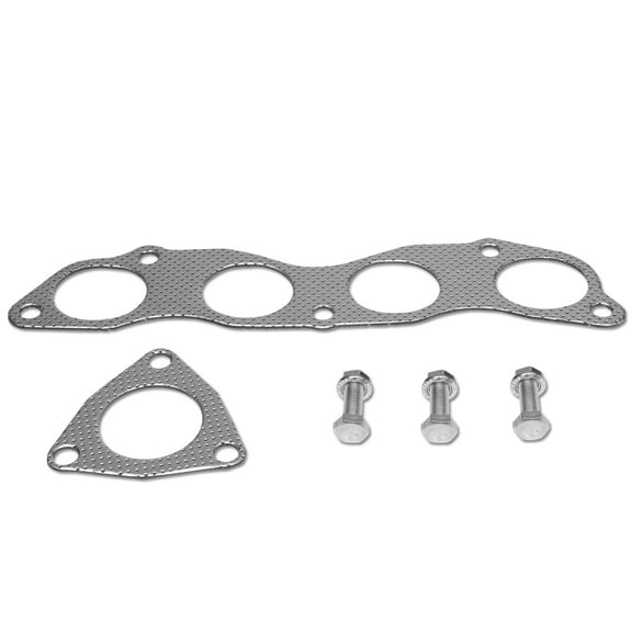 DNA Motoring GKTSET-HC06SI-1PC For 2006 to 2011 Honda Civic Si 2.0L Aluminum Exhaust Manifold Header Gasket Set 07 08 09 10
