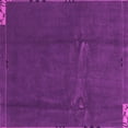 thumbnail image 1 of Ahgly Company Indoor Square Abstract Pink Modern Area Rugs, 4' Square, 1 of 4