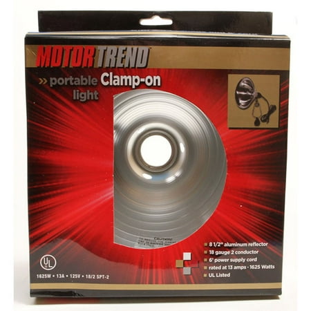 Motor Trend Clamp-on Light