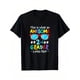 thumbnail image 1 of Awesome 2nd Grader" Boys' T-Shirt - Colorful Fashion Glasses & Stars Design, 100% Cotton, Casual Short Sleeve Crew Neck Top for Summer, 1 of 6