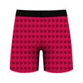 thumbnail image 5 of Wyobmus Valentine'S Day Boxer Undershorts for Men Cozy Stretch Boxer Briefs Lightweight Thin Breathable Paw Printed Underpants D-Red, 5 of 7